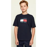 Koszulki dla chłopców - Tommy Hilfiger T-shirt | Regular Fit - miniaturka - grafika 1