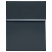 Skrzynki na listy - SKRZYNKA POCZTOWA NA LISTY POCZTĘ SLIM ANTRACYT - miniaturka - grafika 1