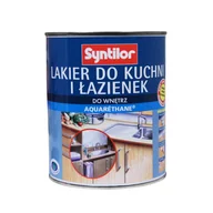 Farby i impregnaty do drewna - Lakier DO KUCHNI I ŁAZIENKI 1 l Bezbarwny SYNTILOR - miniaturka - grafika 1