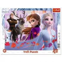 Trefl Puzzle ramkowe 25 Przygody w Krainie Lodu - Puzzle - miniaturka - grafika 1