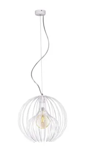 Biała druciana lampa wisząca kula - 4X S541 T2-A98 - Lampy sufitowe - miniaturka - grafika 1