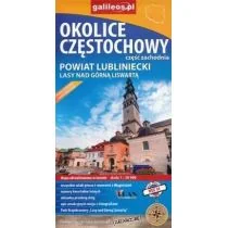 Plan Okolice Częstochowy część zachodnia mapa turystyczna 1:50 000 Plan - Atlasy i mapy - miniaturka - grafika 1