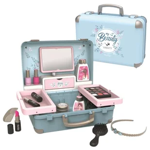Smoby Beauty Walizka Piękności Toaletka Zestaw Z Akcesoriami - Zabawy w naśladowanie dorosłych - miniaturka - grafika 1