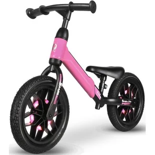 Qplay Rowerek Biegowy Spark Pink - Rowerki biegowe - miniaturka - grafika 1