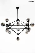 Lampy sufitowe - Moosee lampa wisząca ASTRIFERO 15 czarna / bursztynowa MSE010100179 [18192611] - miniaturka - grafika 1