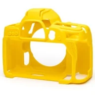 Akcesoria fotograficzne - EasyCover Osłona gumowa dla Nikon D780 żółta - miniaturka - grafika 1