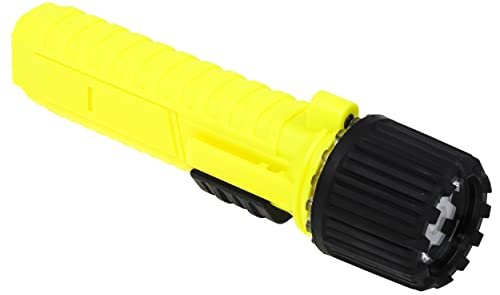 RS PRO Latarka LED żółta w plastikowej obudowie, 157 lm / 117 m, 172 mm dopuszczenie ATEX