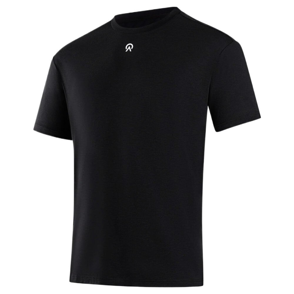 Koszulka męska AYCANE Route Short Sleeve Tee Black L