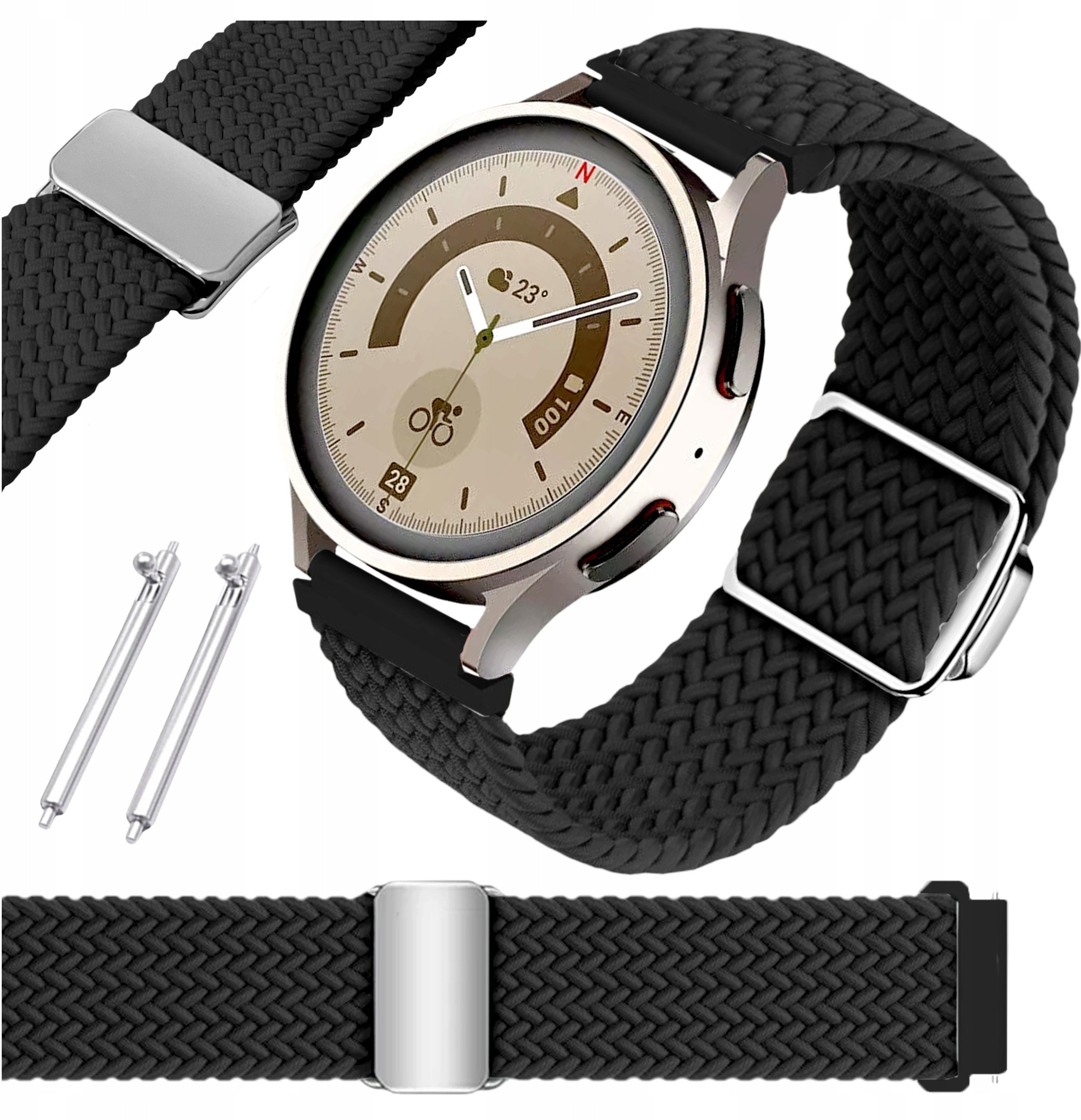 ChronSmarta Pasek ChronSmarta do Samsung Galaxy Watch 4 5 6 7 40mm 42mm 46mm Classic Pro Wzór 13