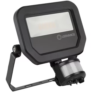 Naświetlacz LED z czujnikiem ruchu 10W 230V 3000K SYM1100lm IP65 100x100st 110lm/W czarny FLOODLIGHT PFM - Lampy ogrodowe - miniaturka - grafika 1