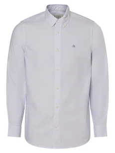 Scotch & Soda Koszula męska Mężczyźni Regular Fit Bawełna niebieski|biały w paski, S - Koszule męskie - miniaturka - grafika 1