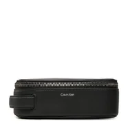 Kosmetyczki, organizery i kuferki - Kosmetyczka Calvin Klein Ck Sleek Washbag W/Hanger K50K512803 Czarny - miniaturka - grafika 1