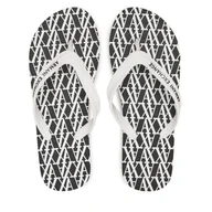 Klapki i japonki damskie - Japonki Armani Exchange XDQ010 XV700 T037 Czarny - miniaturka - grafika 1