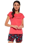 Piżamy damskie - Piżama damska krótki rękaw-s - miniaturka - grafika 1