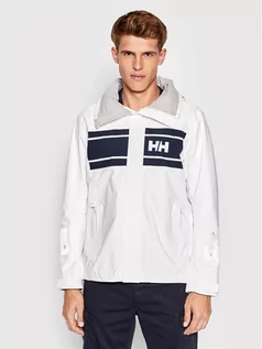 Kurtki i kamizelki sportowe męskie - Helly Hansen Kurtka żeglarska Saltholm 34217 Biały Regular Fit - grafika 1