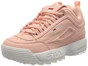Sneakersy damskie - FILA Unisex Disruptor Infants dziecięce sneakersy, Ró?a angielska, 32 EU - miniaturka - grafika 1