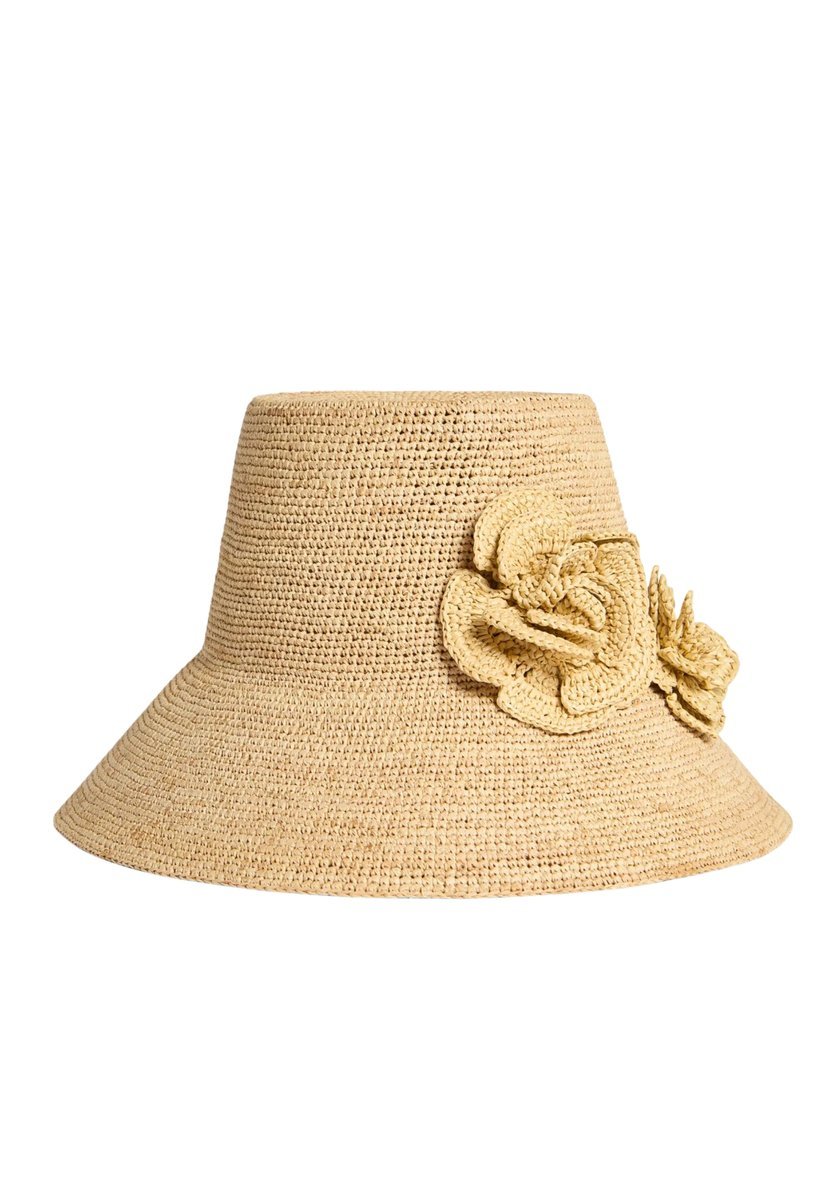 czapka KELLY damskie Liviana Conti con rose