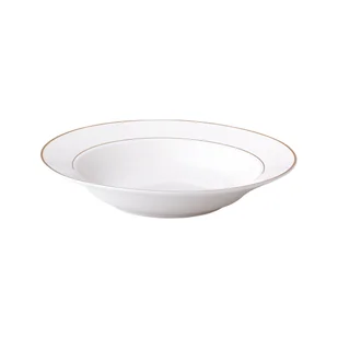 Talerz głęboki 23 cm Aura Gold AMBITION - Ambition - Akcesoria i części AGD - miniaturka - grafika 1