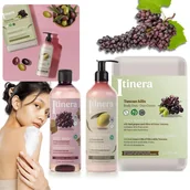 Odżywki do włosów - ITINERA Zestaw prezentowy: nawilżający balsam do ciała + odżywka do włosów kręconych 2x370ml - miniaturka - grafika 1