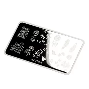Blaszka do stempli Stamping plate 06 - Ozdoby do paznokci - miniaturka - grafika 1