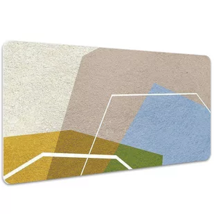 Mata ochronna na blat Figury geometryczne 100x50 cm, Dywanomat - Podkładki na biurko - miniaturka - grafika 1