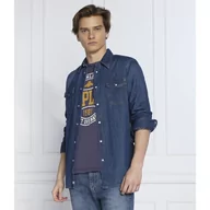Koszule męskie - Pepe Jeans London Koszula HAMMOND | Regular Fit | denim - miniaturka - grafika 1
