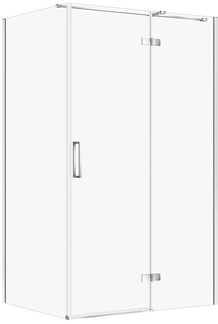 Cersanit Kabina PRYSZNICOWA CITY Z ZAWIASAMI CHROM 120X90X195 PRAWA TRANSP