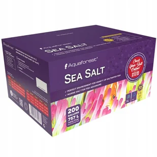 Aquaforest Sea Salt 25kg Box 5x5kg - Sól Morska - Preparaty do akwarium Aquaforest Sea Salt 25kg Box 5x5kg - Sól Morska - Preparaty do akwarium - miniaturka - grafika 1