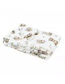 Kołdry i poduszki dla dzieci - Bonjour Cherie Kołderka mała bambusowa 65/75 Las - miniaturka - grafika 1