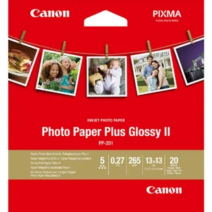Canon PP 201 Photo Paper Plus 5x5 inch 20 Sheets - Papier do drukarek - miniaturka - grafika 2