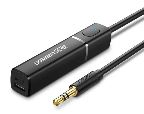 Adapter Audio / Bluetooth 5.0 USB - AUX - mini-Jack 3.5mm - Odbiornik do TV  głośników