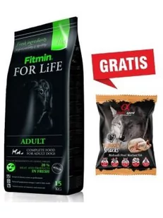Fitmin For Life Adult All Breeds 15 kg - Sucha karma dla psów - miniaturka - grafika 1