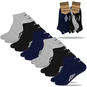 Skarpetki męskie - Umbro Skarpety Męskie Stopki Trainer Bawełniane SK299 6 par Rozmiar 39/42 - miniaturka - grafika 1