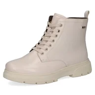 Kozaki damskie - Caprice Damskie buty 9-26256-45, modne kozaki, Offwhite Nappa, 40 EU szerokie, Offwhite Nappa, 40 EU szeroki - miniaturka - grafika 1