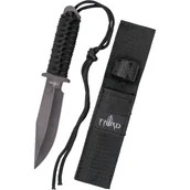 Noże - Nóż myśliwski Amont Decor Habitat - nóż taktyczny czarny nylon TH-H0600 - miniaturka - grafika 1