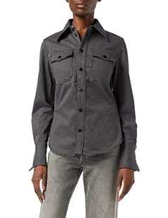 G-STAR RAW Damska bluzka z odsłoniętymi plecami, Wielobarwny (Shadow Htr C938-9119), XS - Bluzki damskie - miniaturka - grafika 1