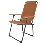 Meble turystyczne - Bo-Camp Składane krzesło turystyczne Jefferson brązowa glina - miniaturka - grafika 1