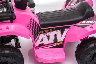 Quad Na Akumulator Dla Maluszka - Champion 5000 Różowy JS320 - Pojazdy elektryczne dla dzieci - miniaturka - grafika 5