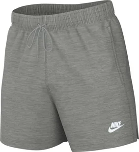 Nike Męskie szorty M Nk Club Knit Short, Dk Grey Heather/White, FQ4359-063, M - Spodenki damskie - miniaturka - grafika 1