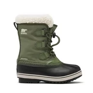 Śniegowce damskie - Sorel Yoot Pac Nylonowe wodoodporne śniegowce, Hiker Green, 13 UK, Turysta Zielony, 32 EU - miniaturka - grafika 1