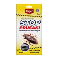 Preparaty na chwasty i szkodniki - Target Lep na prusaki i owady biegające 2 sztuki - miniaturka - grafika 1