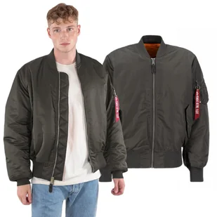 Kurtka Alpha Industries MA-1 100101 04 - Szara - Odzież taktyczna i umundurowanie - miniaturka - grafika 1