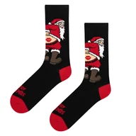 Skarpetki męskie - Skarpetki Niegrzeczny Mikołaj Tyłek-40–45 - miniaturka - grafika 1