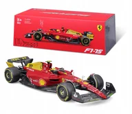 Samochody i pojazdy dla dzieci - BOLID F1 Ferrari F1-75 GP Włoch 2022 Carlos Sainz 1:24 BBURAGO 18-26806 - miniaturka - grafika 1