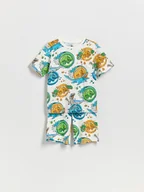 Skarpetki dla dzieci - Reserved - Piżama Jurassic World - złamana biel - miniaturka - grafika 1