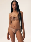 Majtki damskie - Majtki figi Brillant Esotiq złoty brąz S - miniaturka - grafika 1