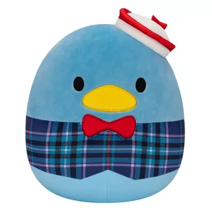 SQUISHMALLOWS Sanrio Plaid Hello Kitty, pluszak, 20 cm - Blue Plaid Tuxedo Sam - Maskotki i pluszaki - miniaturka - grafika 1