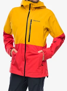 Kurtka na skitury Marmot Refuge Pro Jacket - yellow gold/cairo - Kurtki narciarskie - miniaturka - grafika 1