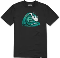 Koszulki męskie - t-shirt ETNIES WAVE- TEE BLACK - miniaturka - grafika 1