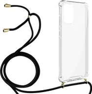 Etui i futerały do telefonów - Etui na telefon Samsung Galaxy A32 z naszyjnikiem firmy Akashi - przezroczyste - miniaturka - grafika 1